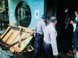 Diduga Korsleting Listrik, Ruang Sauna Arena Kebugaran di Ubud Terbakar