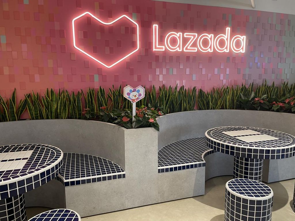 Mengintip Kantor Lazada di Singapura, Estetik dengan Kearifan Lokal