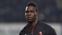 Tahun 2016, Balotelli dipinjamkan Liverpool kembali ke AC Milan (Getty Images)