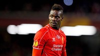 Setahun kemudian, Balotelli dijual ke Liverpool. Sayangnya, Balotelli terbilang gagal di sana karena cuma kemas empat gol dari 28 laga di seluruh kompetisi (Getty Images)