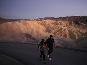 Lembah Kematian Makan Korban, Pemotor Tewas Kepanasan
