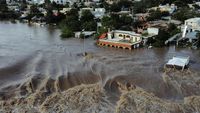 Kondisi Meksiko yang Dilanda Banjir Akibat Luapan Sungai Sabinas