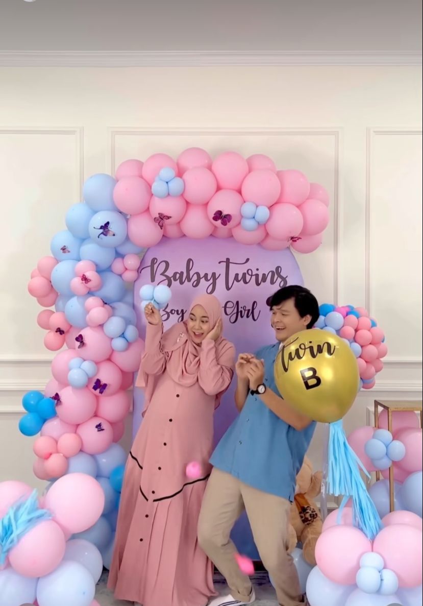 Momen Gender Reveal Anisa Rahma Momen Gender Reveal Anisa Rahma