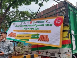 5 Pasar di DKI Kebanjiran Ratusan Ton Telur, Harga Rp 27.000/Kg