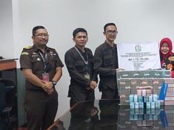 Rp 1,7 Miliar Duit Korupsi di Tasik Diserahkan ke Kas Negara