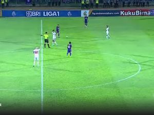 PSM Makassar Vs Persik 0-0 di Babak Pertama, Wiljan Pluim Diganjar Kartu Merah