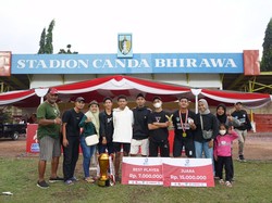 Mas Dhito Beri Bonus Rp 7 Juta buat Top Skor-Player Piala Bupati Kediri