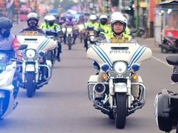 Naik Motor Patwal, Wabup Blitar Ikut Amankan Perayaan 1 Abad PSHT