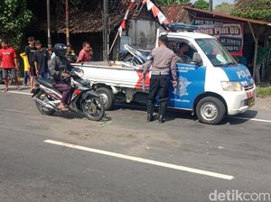 Pemotor Tewas Terlindas Truk Tanah Uruk di Jalan Jogja-Solo Klaten