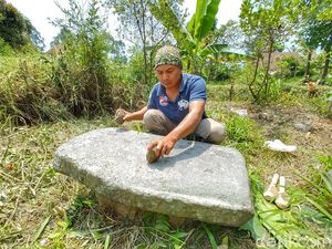 Warga Tamansari Bandung Temukan Batu Gamelan, Begini Suaranya