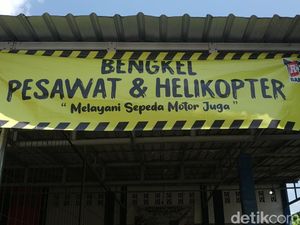 Ada Bengkel Pesawat dan Helikopter di Pacitan, Tapi...