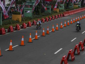 Brumm.. Polda Metro Gelar Ajang Balap Motor di Jalanan Jakarta