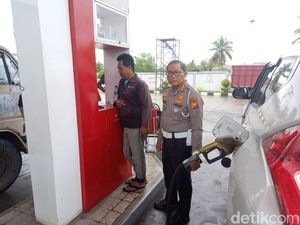 Dirlantas Polda Bengkulu Temukan Mobil Mewah Beli BBM Bersubsidi