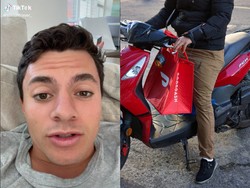 Iseng Banget! Pengantar Makanan Ini Pesan Menu dan Bayar Jasanya Sendiri