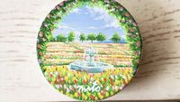 Keren! 10 Lukisan Landscape Ini Dibuat di Tutup Botol Minuman