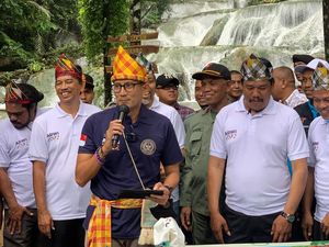 Susah Sinyal, Sandiaga Ingin Desa Wisata Dilengkapi Tower Telekomunikasi