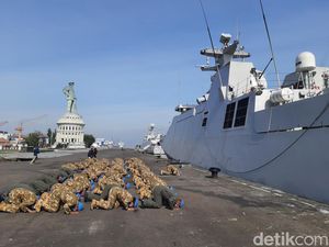 Bangganya 119 Personel TNI AL Jadi Pasukan Perdamaian PBB di Lebanon Bangganya 119 Personel TNI AL Jadi Pasukan Perdamaian PBB di Lebanon