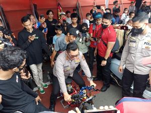Saat Kapolda Metro Jajal Motor Ceper di Street Race Benyamin Sueb