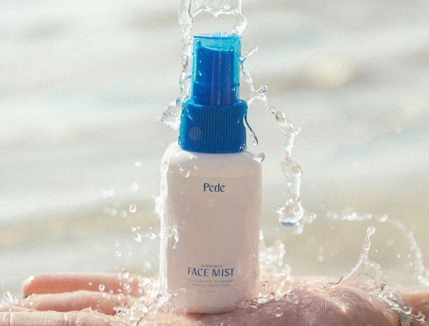 Pedé Sunscreen Face Mist/Foto: Instagram.com/pedeeveryday rekomendasi sunscreen spray lokal