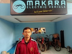 Resah Pencemaran Lingkungan, SMKN 1 Denpasar Buka Ekskul Motor Listrik