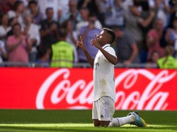 Musim ini, pemain seperti Rodrygo mulai memperlihatkan konsistensi. Pesepakbola 21 tahun yang gabung Madrid tahun 2019 itu pun mulai rutin jadi andalan di depan. Foto: Getty Images/Quality Sport Images