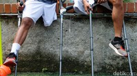 Kontak fisik merupakan hal lumrah dalam sepakbola amputasi. Semangat juang untuk kembali bangkit ditanamkan ke pemain supaya mempunyai mental pemenang di Piala Dunia. 