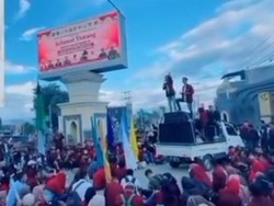 Umpatan Mahasiswa Gorontalo Hina Presiden Saat Demo Tolak Kenaikan BBM