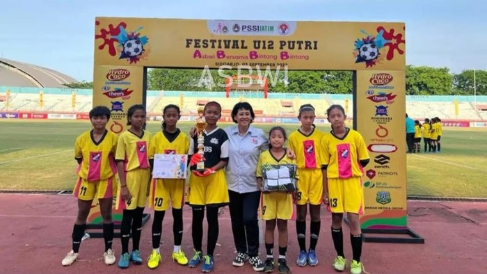 ASBWI Sukses Gelar Festival U-12 Sepakbola Putri di Jawa Timur.