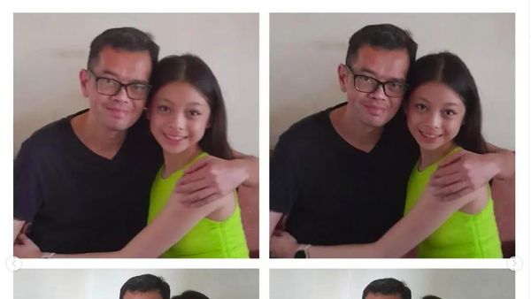 9 Potret Nada Tarina Putri dengan Ayah Kandungnya, Bheben T-Five