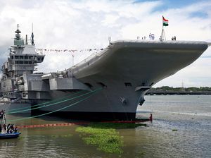 India Pamer Kapal Induk Pertama Buatan Lokal, Salah Satu yang Terbesar di Dunia India Pamer Kapal Induk Pertama Buatan Lokal, Salah Satu yang Terbesar di Dunia