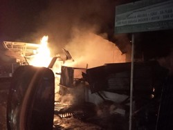 Pertamini di Deli Serdang Terbakar, 1 Warga Terluka