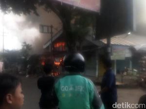 Pasar Dungus Madiun Terbakar