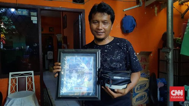 Supriyanto Dia adalah ayah sambung dari Ilham Agustis Saifullah (13), salah satu korban tewas dalam kecelakaan maut truk pada Rabu (31/8) lalu.