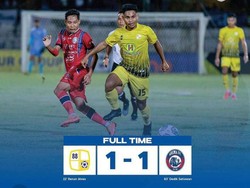 Barito Putera vs Arema FC, Singo Edan Imbangi Laskar Pangeran Antasari