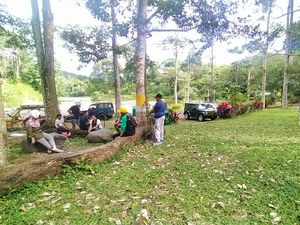 Berkemah di Hutan Manistutu Jembrana Bayarnya Pakai Bibit Pohon Buah Berkemah di Hutan Manistutu Jembrana Bayarnya Pakai Bibit Pohon Buah
