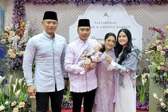 Momen Tasyakuran Putri Bungsu Ibas & Aliya