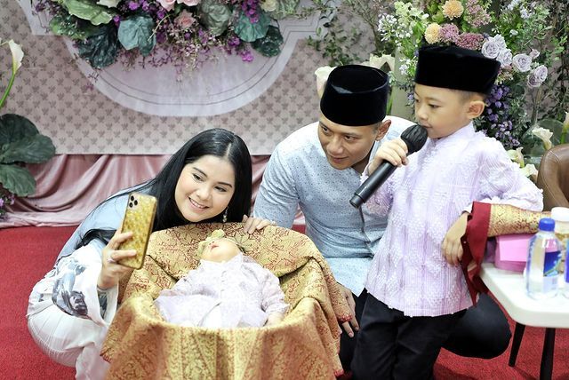 Momen Tasyakuran Putri Bungsu Ibas & Aliya