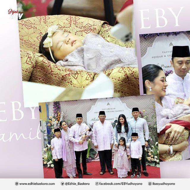 Momen Tasyakuran Putri Bungsu Ibas & Aliya