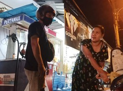 Penjual Bensin Pertamini di Denpasar Ngeluh Sepi Pembeli Pasca BBM Naik