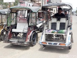 Harga BBM Naik, Pengemudi Ojek-Bentor di Polman Mengeluh Penumpang Sepi