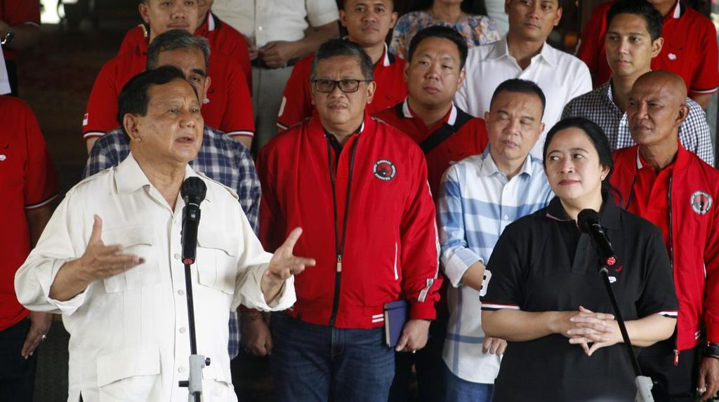Potret Pertemuan Prabowo dan Puan di Hambalang