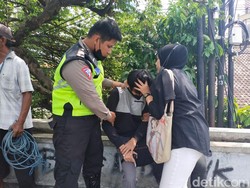 Pria Kediri Coba Bunuh Diri di Jembatan Bandar Lor Berhasil Digagalkan