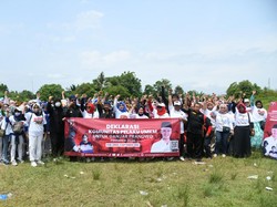 Gelar Bazar Sembako Murah, Relawan Banten Cari Dukungan untuk Ganjar