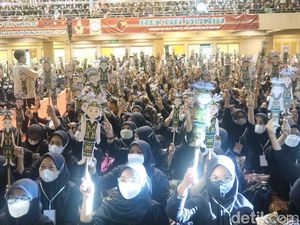Heboh! 5.718 Mahasiswa Baru UMY Kompak Mainkan Wayang Serentak Heboh! 5.718 Mahasiswa Baru UMY Kompak Mainkan Wayang Serentak