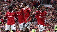 9. Man United, 9 poin. Di klasemen Liga Inggris saat ini punya 12 poin. Foto: Manchester United via Getty Imag/Tom Purslow