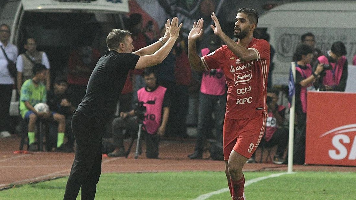 Abdulla Yusuf Helal dipanggil Timnas Bahrain. (Foto: ANTARA FOTO/Fakhri Hermansyah)