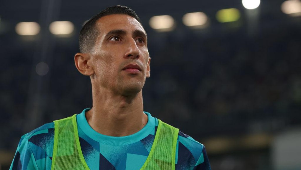 Di Maria akan absen membela Juventus melawan PSG tengah pekan ini. Foto: Getty Images/Jonathan Moscrop