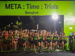 Produsen Alat Olahraga Bikin Lomba Lari di Bangkok, Ini Hasilnya