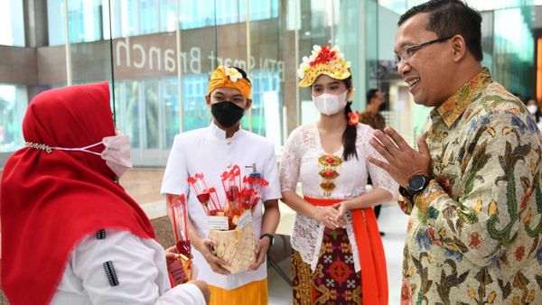 Direksi dan Komisaris BTN Sapa Nasabah di Harpelnas 2022