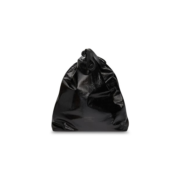 Balenciaga trash bag pouch/